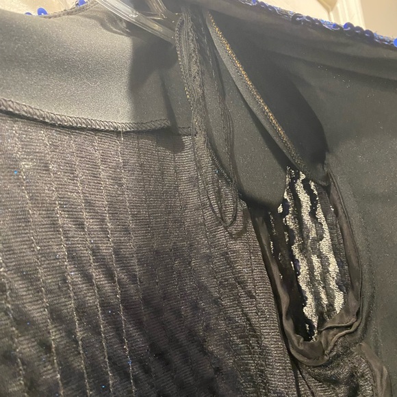 Jarrod’s sapphire blue sequin formal gown. Size 9/10 - Picture 2 of 12